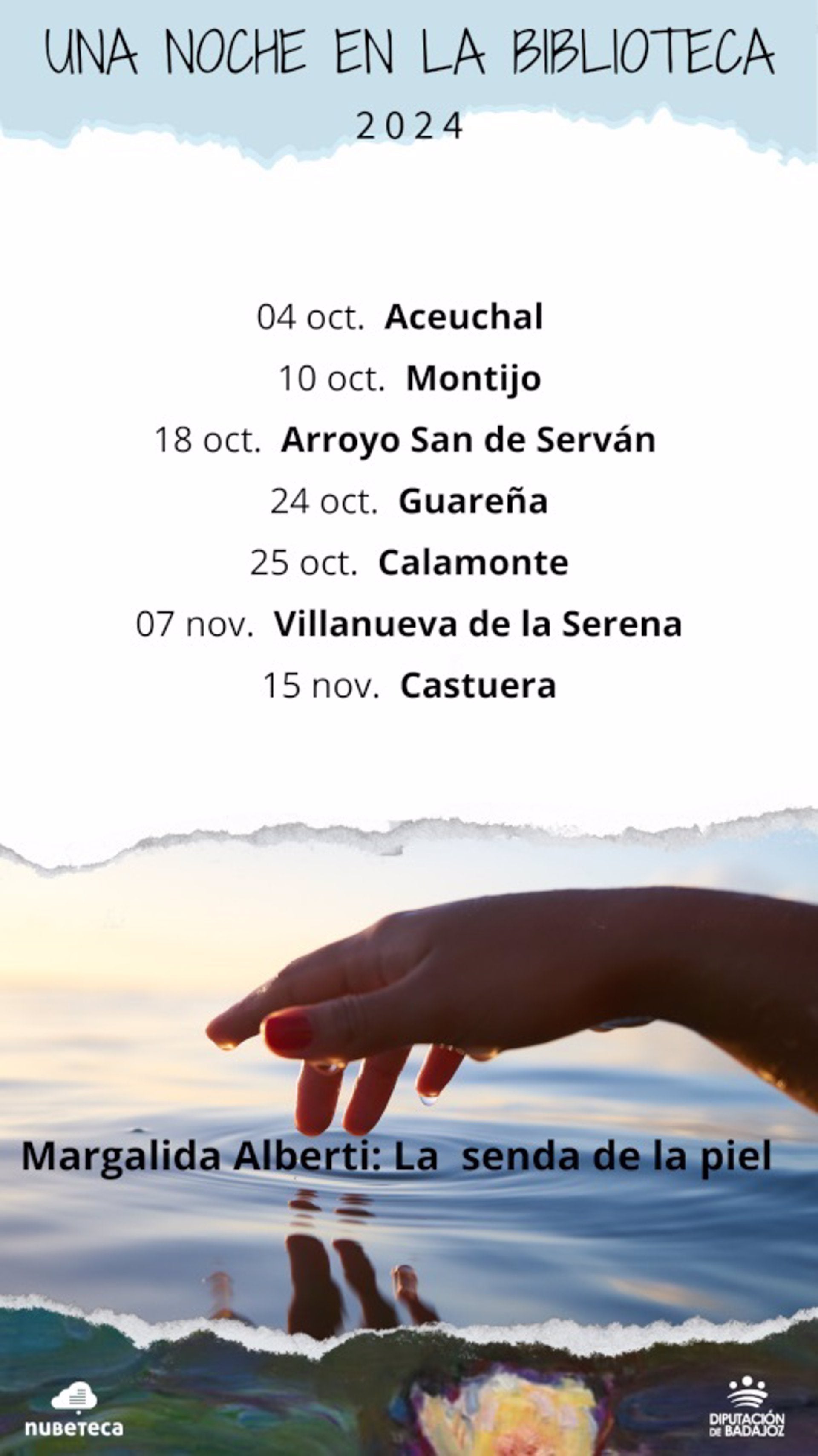 Las 16 bibliotecas municipales de la Diputación de Badajoz ofrecerán actividades para adultos en horario nocturno Las 16 bibliotecas municipales de la Diputación de Badajoz ofrecerán actividades para adultos en horario nocturno