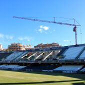 Obras del Estadio Sky Fi Castalia 