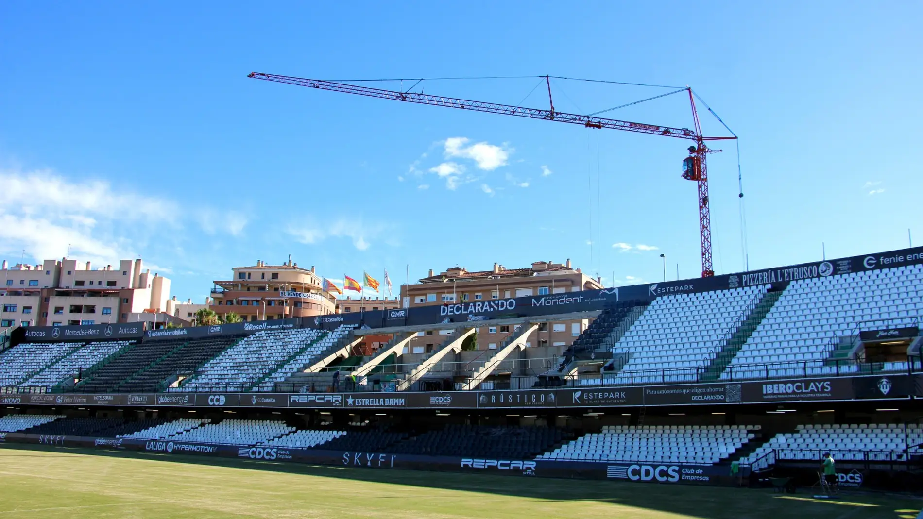 Obras del Estadio Sky Fi Castalia Obras del Estadio Sky Fi Castalia