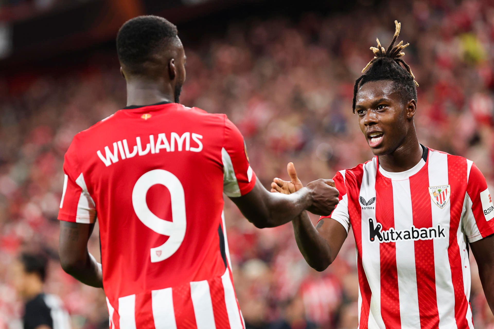 El Athletic baila en Europa al son de los Williams El Athletic baila en Europa al son de los Williams