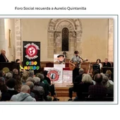 El Foro Social celebra el éxito del XIX Encuentro de Escritores, que homenajeó a Aurelio Quintanilla El Foro Social celebra el éxito del XIX Encuentro de Escritores, que homenajeó a Aurelio Quintanilla
