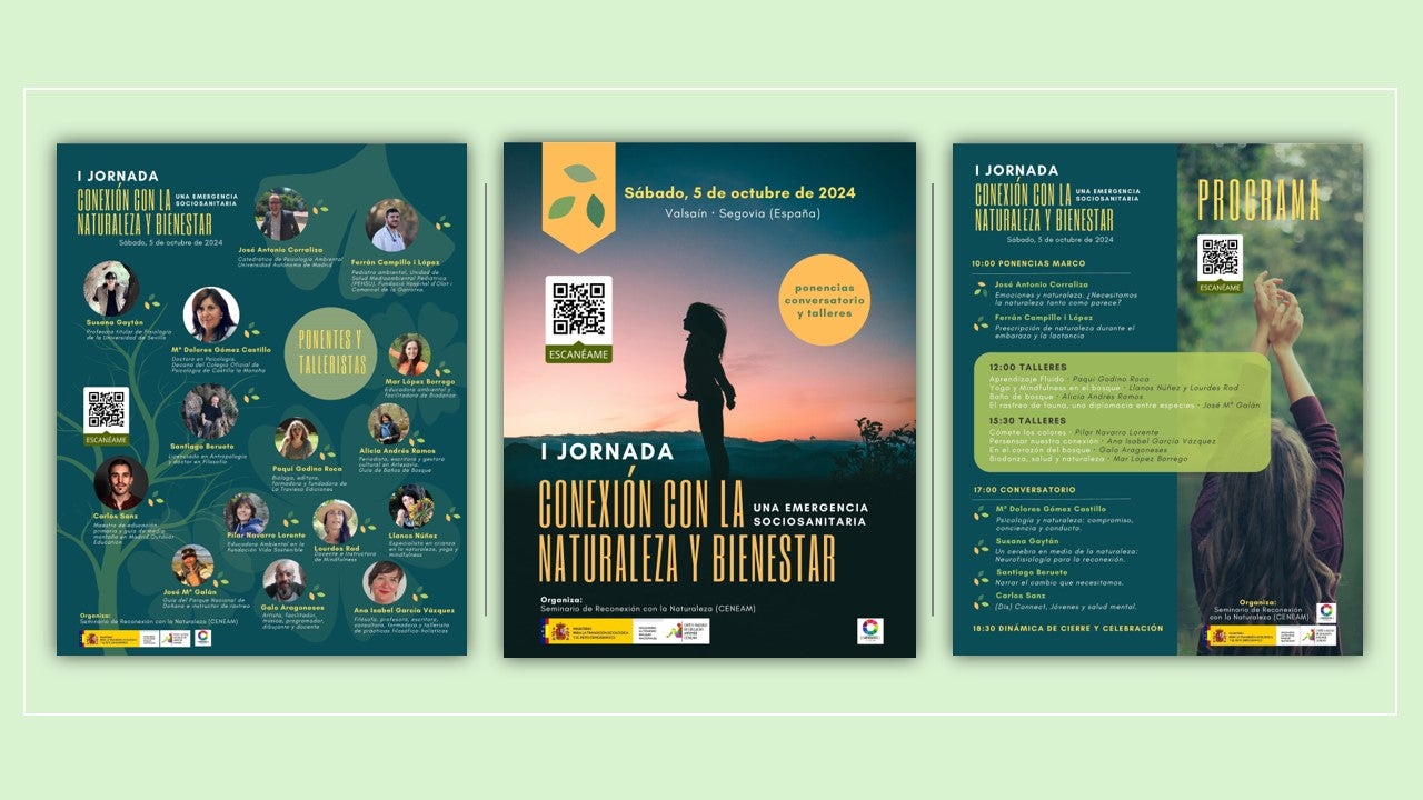 El Ceneam acoge el sábado la I Jornada de conexión con la naturaleza y bienestar El Ceneam acoge el sábado la I Jornada de conexión con la naturaleza y bienestar