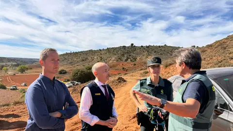 El delegado del Gobierno en Aragón se ha desplazado al lugar del accidente El delegado del Gobierno en Aragón se ha desplazado al lugar del accidente