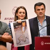 Beatriz Gandullo, Bruno García y José Carlos Teruel