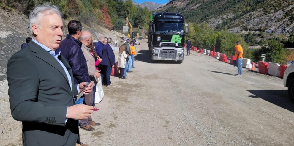 Abierta la A-136, a la espera del visto bueno francés a la solución transitoria por el Portalet Abierta la A-136, a la espera del visto bueno francés a la solución transitoria por el Portalet