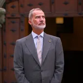 Imagen de archivo del rey de España, Felipe VI. Imagen de archivo del rey de España, Felipe VI.