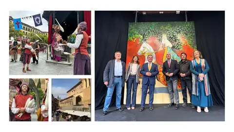 La inauguración de la Plaza de los Mercaderes arranca la programación del aniversario de la proclamación de Isabel la Católica Ayuntamiento de Segovia