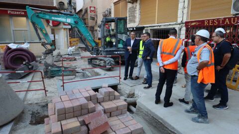 Renovación de infraestructuras en el casco antiguo de Benidorm