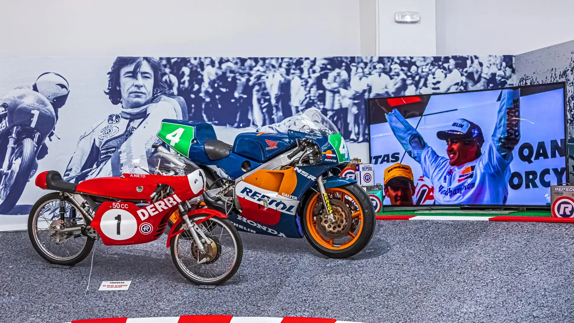 Repsol presume de colores en el Museo de la Moto ‘Made in Spain’ | Onda ...