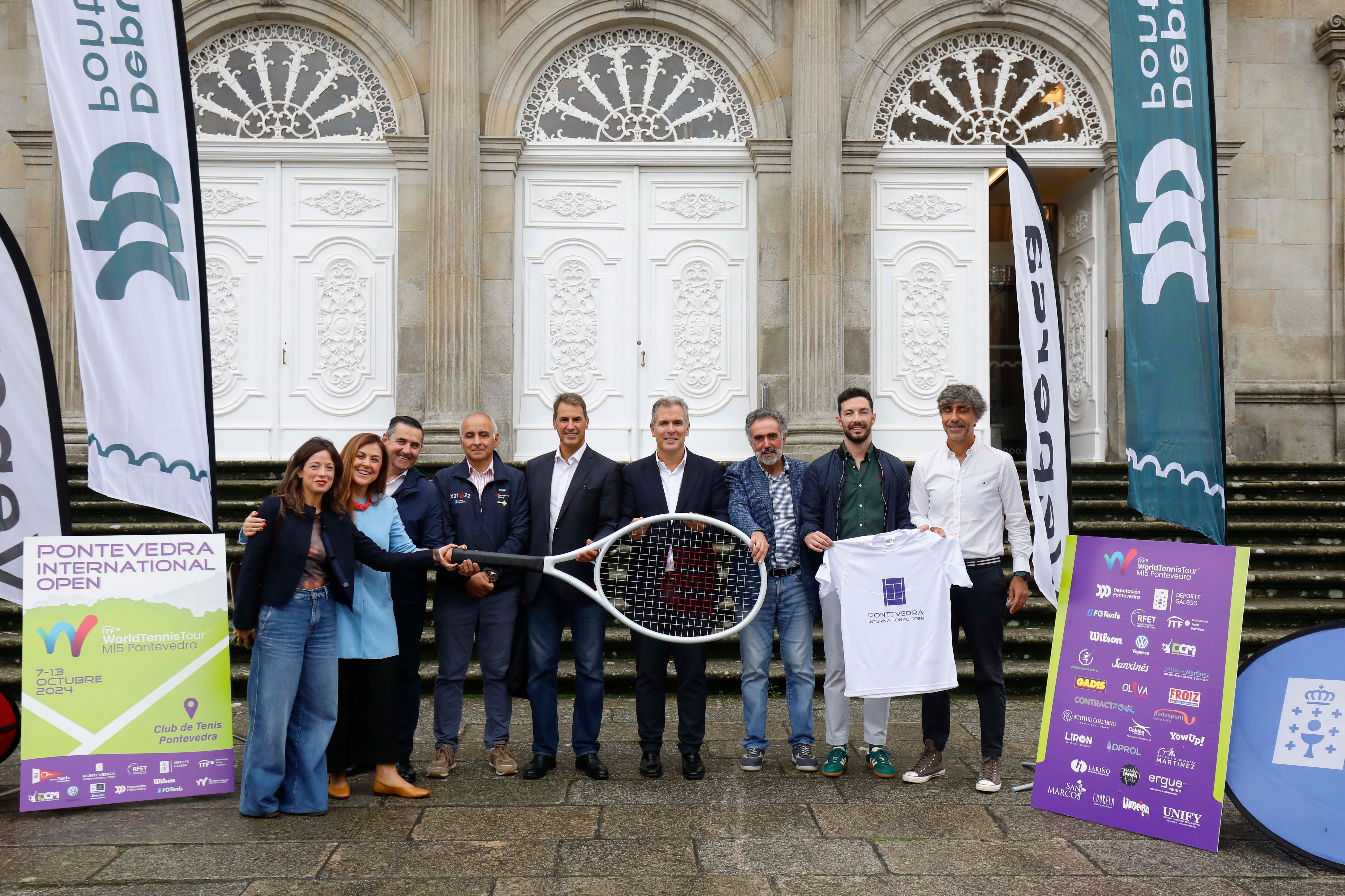 Pontevedra acoge su primer torneo del circuito profesional de tenis Pontevedra acoge su primer torneo del circuito profesional de tenis