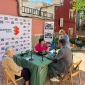 Marcos Zaragoza y Angelita Espasa "La Torralba" en Más de uno Marcos Zaragoza y Angelita Espasa "La Torralba" en Más de uno