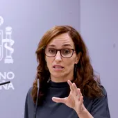 La ministra de Sanidad, Mónica García, en una imagen de archivo. La ministra de Sanidad, Mónica García, en una imagen de archivo.