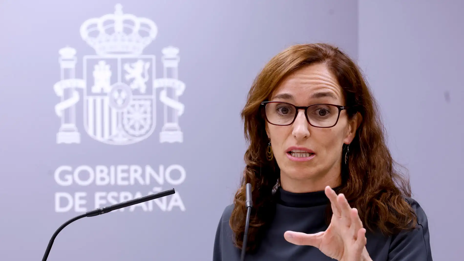 La ministra de Sanidad, Mónica García, en una imagen de archivo. La ministra de Sanidad, Mónica García, en una imagen de archivo.