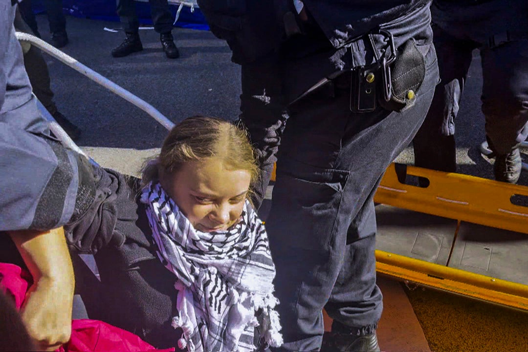 La Policía vuelve a detener a Greta Thunberg en una manifestación en Bruselas La Policía vuelve a detener a Greta Thunberg en una manifestación en Bruselas