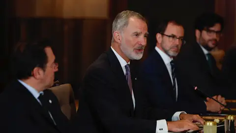 El rey Felipe VI durante su visita a Jordania Felipe VI transmite el afecto de España a Jordania en momentos complicados para la región