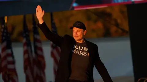 Elon Musk, en la campaña de Donald Trump Elon Musk, en la campaña de Donald Trump