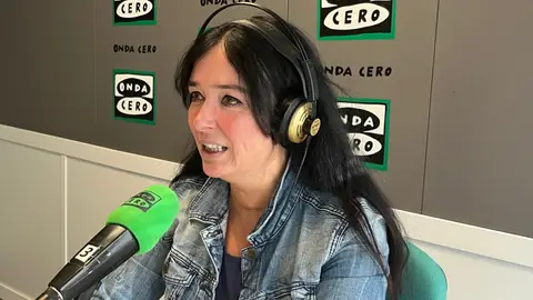 Lorena Orduna en los estudio de Onda Cero Huesca Lorena Orduna en los estudio de Onda Cero Huesca