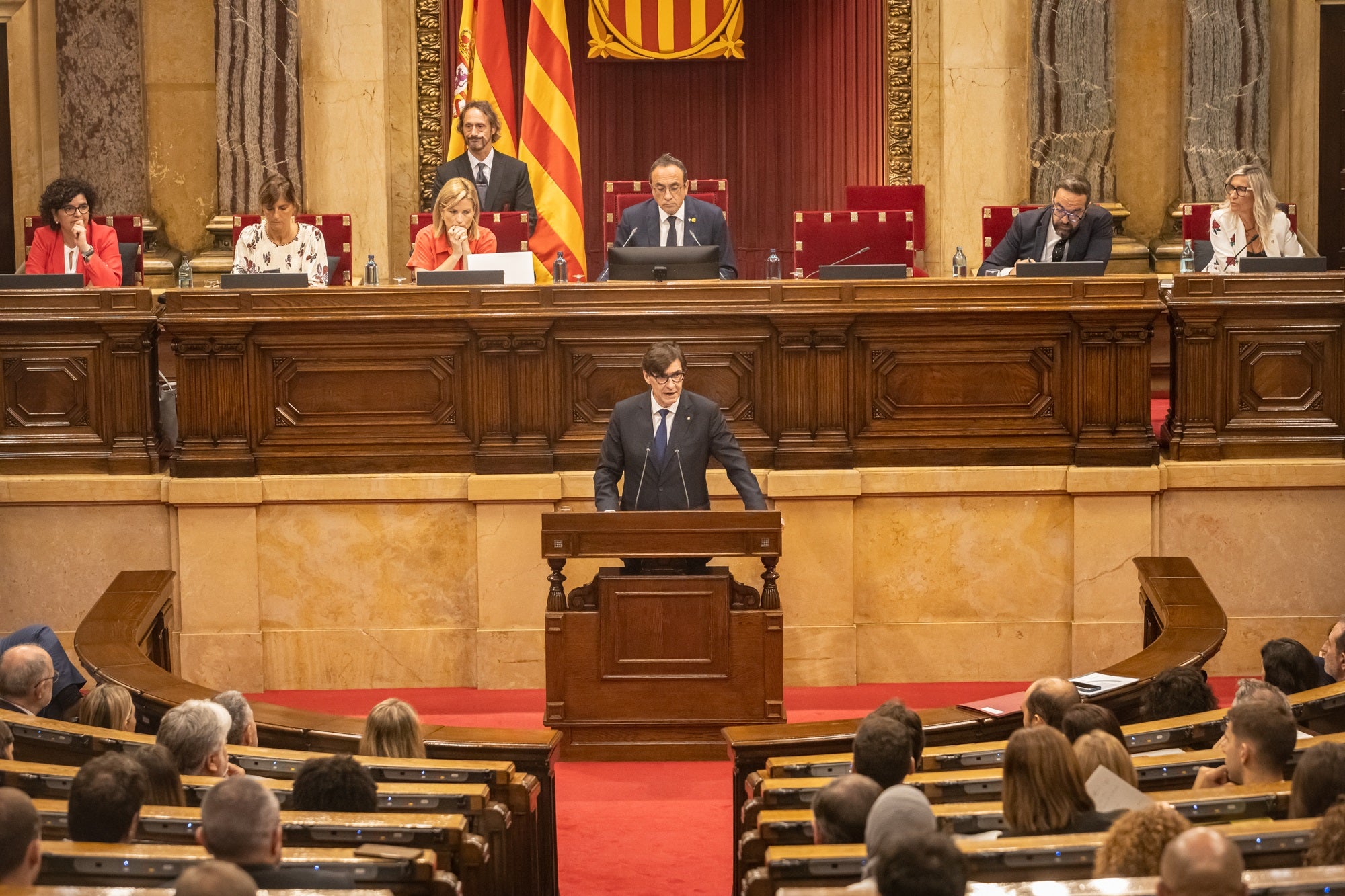 Salvador Illa exposarà el full de ruta per al nou curs polític Salvador Illa exposarà el full de ruta per al nou curs polític