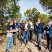 Acondicionamiento de senderos en Finestrat