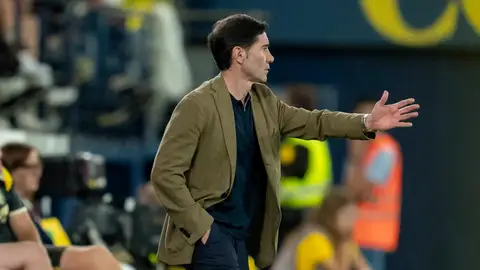 Marcelino durante un partido Marcelino durante un partido