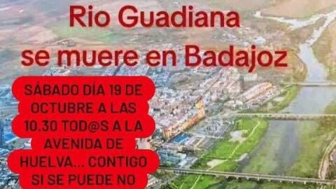 Cartel anunciador de la manifestaci&oacute;n del 19 de octubre