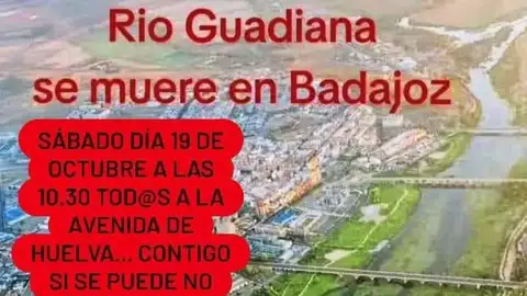 Cartel anunciador de la manifestación del 19 de octubre Cartel anunciador de la manifestación del 19 de octubre