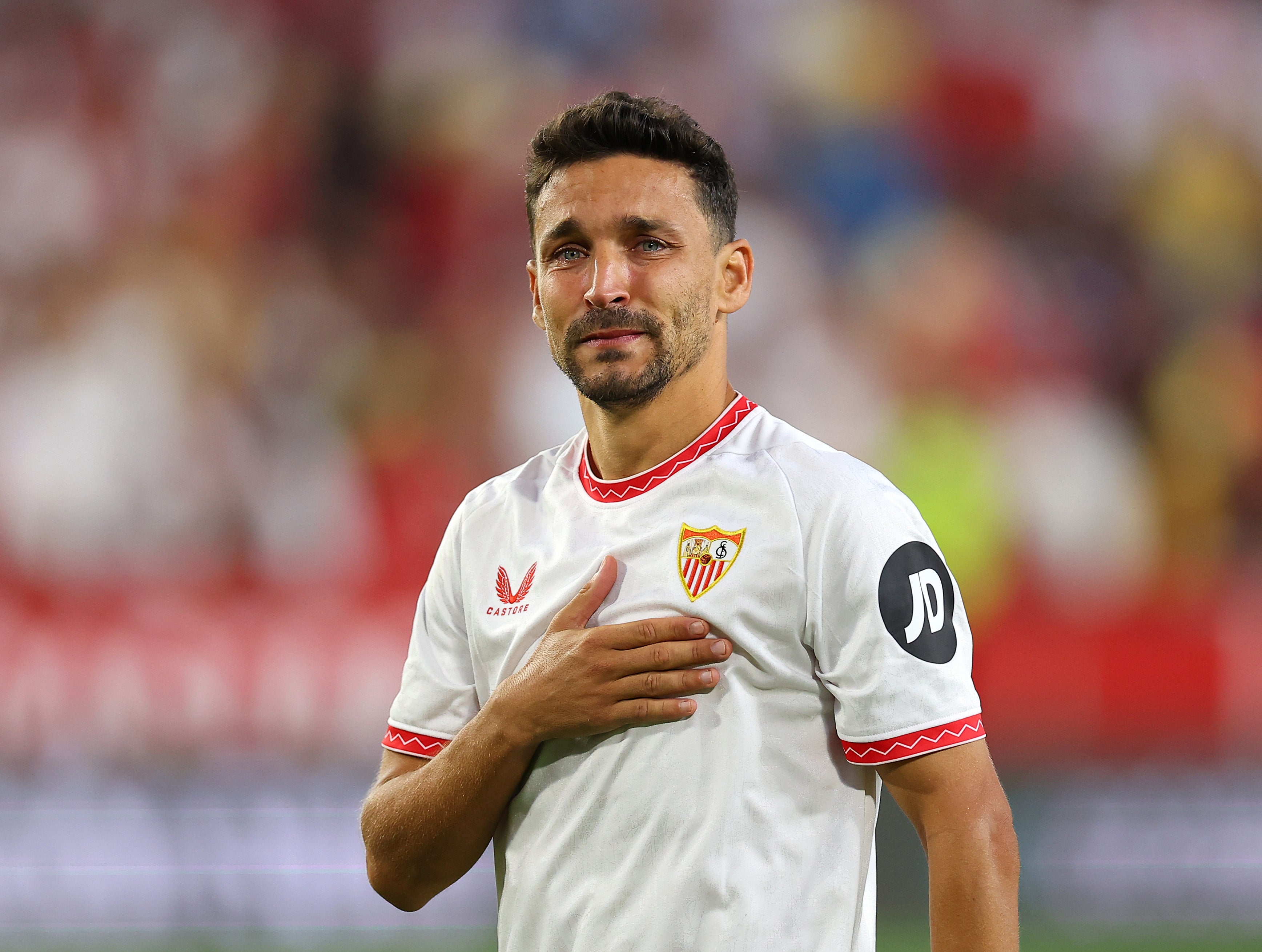 Jesús Navas: "El final es complicado porque el fútbol es mi vida" Jesús Navas: "El final es complicado porque el fútbol es mi vida"