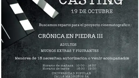 Casting Largometraje 'El alcaide de las hazañas'