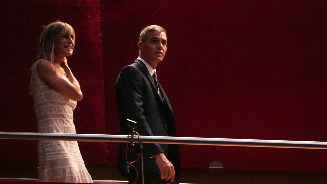 Pedro Sánchez y Begoña Gómez en una foto de archivo