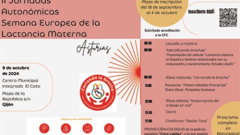 Semana europea de la lactancia materna en Gij&oacute;n