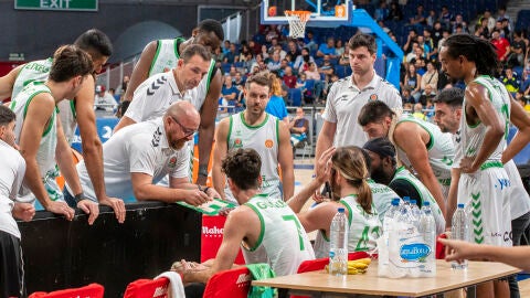 Amics Castelló durante un tiempo muerto
