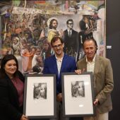 Inauguración de la exposición en Chiclana