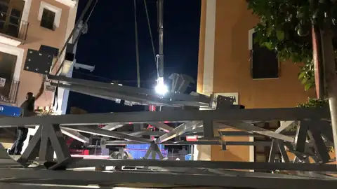 La cubierta de las termas imperiales de Villajoyosa será pronto una realidad con la instalación de todos los soportes La cubierta de las termas imperiales de Villajoyosa será pronto una realidad con la instalación de todos los soportes