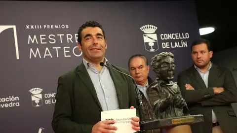 Luis López anuncia a celebración da gala dos premios Mestre Mateo en Lalín Audiovisual galego
