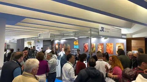 Stand de Cádiz en la feria Gastronomika Stand de Cádiz en la feria Gastronomika