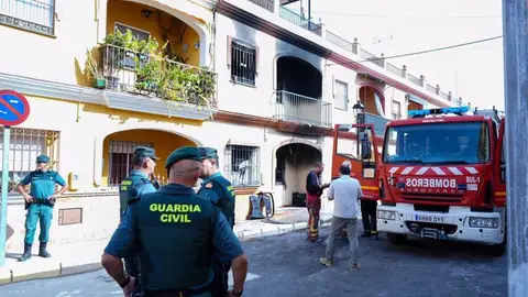 Imagen de la vivienda en la que ocurrió el siniestro Imagen de la vivienda en la que ocurrió el siniestro
