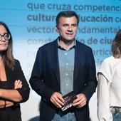 El alcalde de Cádiz, Bruno García, y Maite González El alcalde de Cádiz, Bruno García, y Maite González
