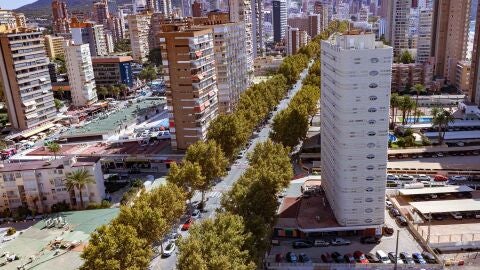 Avenida Mediterráneo de Benidorm