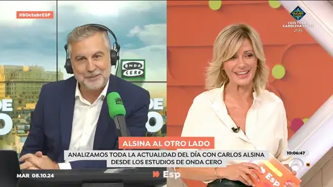 Susana Griso y Alsina debaten la actualidad Susana Griso y Alsina debaten la actualidad
