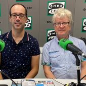 Jaume LLinares y Sigmound Watty solistas de la Orquesta de las Jornadas Hispano-Noruegas en el concierto del próiximo 12 de octubre.