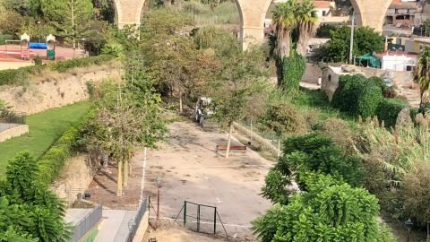 Villajoyosa comienza a cometer el Plan de mejora de parques del municipio