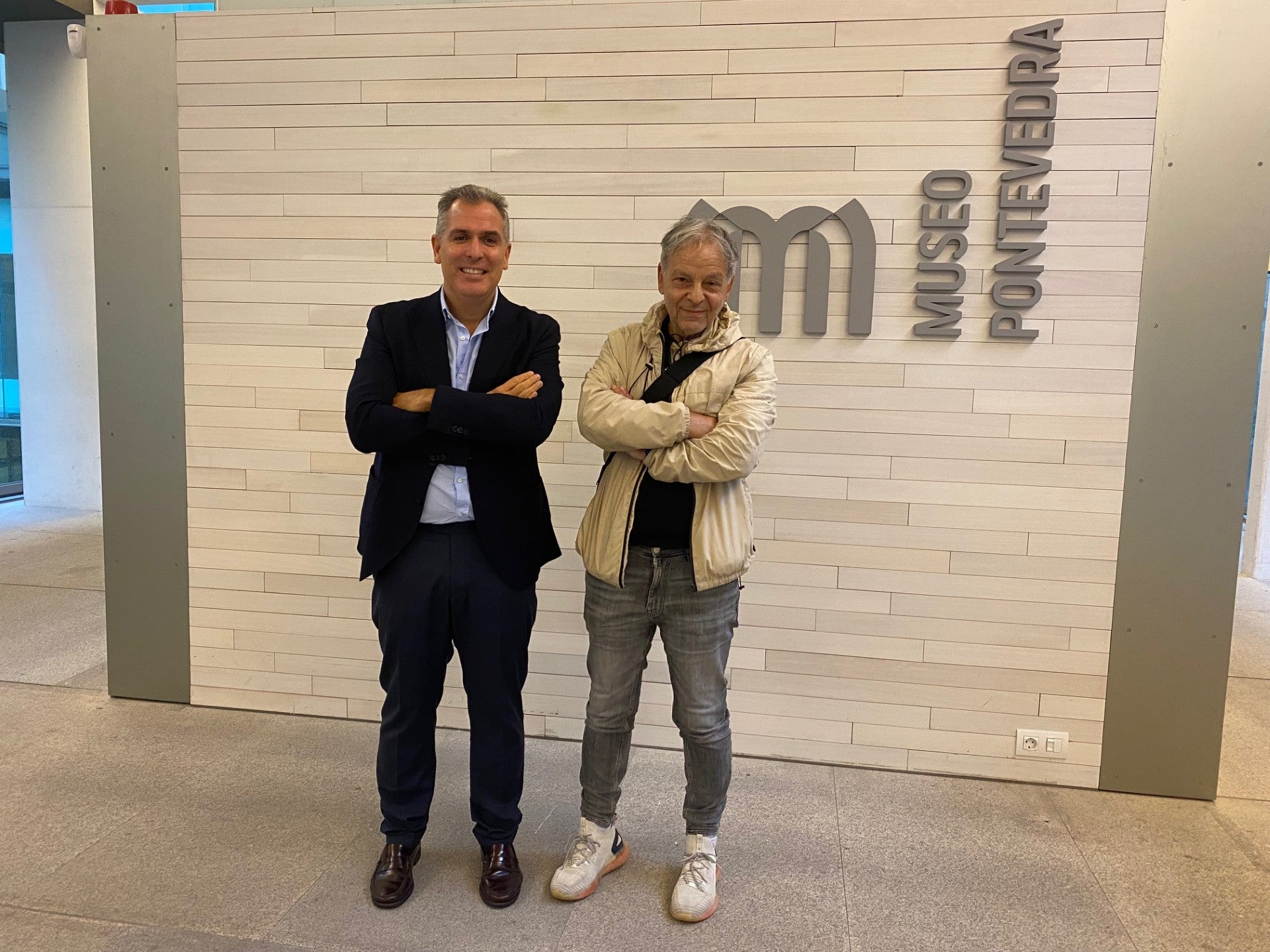 Avanza a expansión internacional da Bienal de Pontevedra coa visita á Biennale di Venezia Avanza a expansión internacional da Bienal de Pontevedra coa visita á Biennale di Venezia