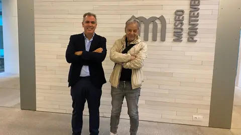 Avanza a expansión internacional da Bienal de Pontevedra coa visita á Biennale di Venezia Visita ao Museo de Pontevedra