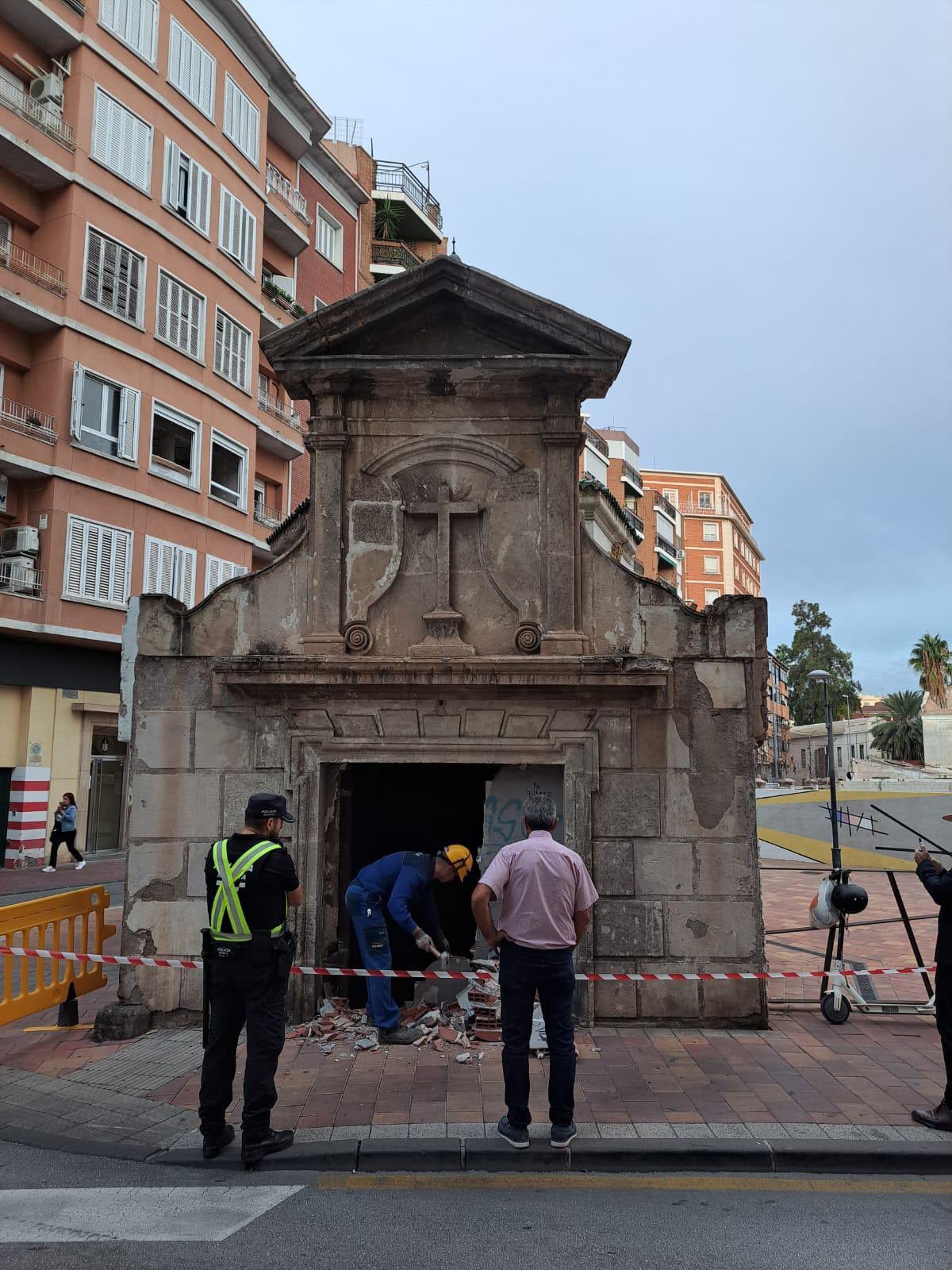 Este es el estado de la Ermita del Salitre que abre para preparar su rehabilitación Este es el estado de la Ermita del Salitre que abre para preparar su rehabilitación