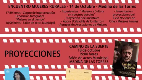 La comarca extremeña Río Bodión será sede de un ciclo nacional de cine y mujeres rurales La comarca extremeña Río Bodión será sede de un ciclo nacional de cine y mujeres rurales