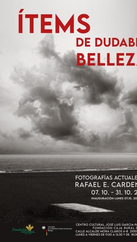 Cartel anunciador de la exposición.