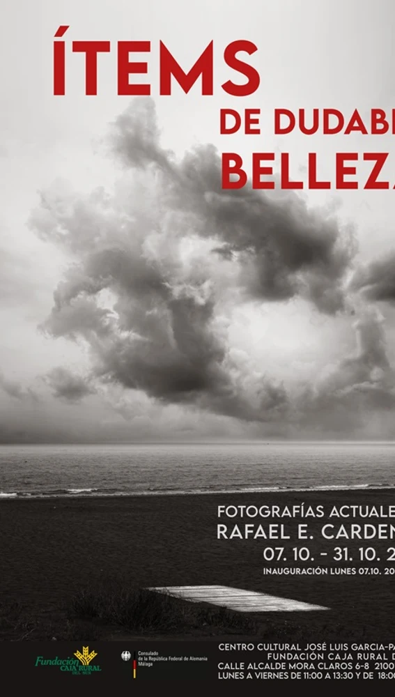Cartel anunciador de la exposición. Cartel anunciador de la exposición.