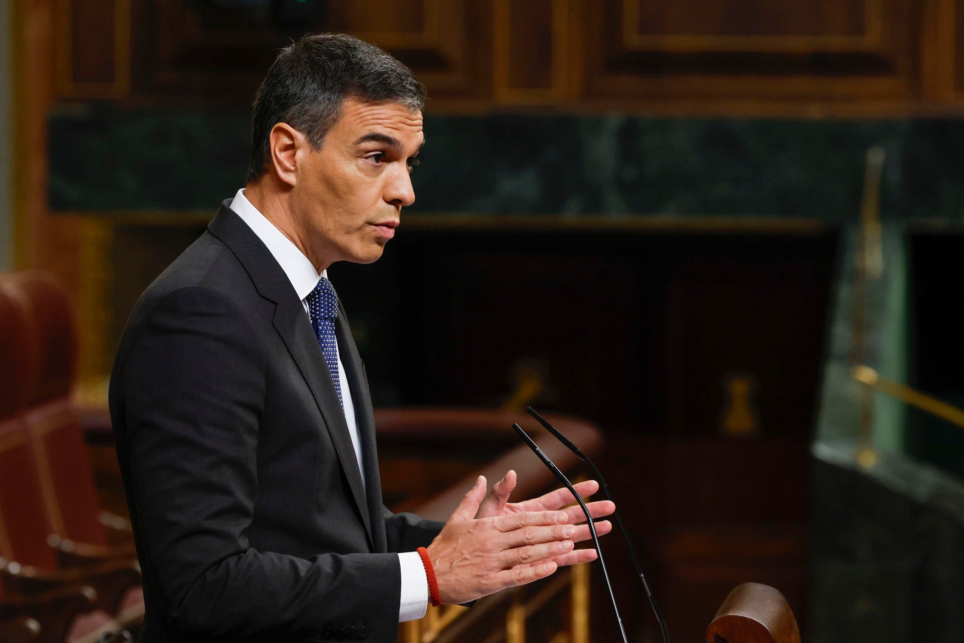Pedro Sánchez anuncia que pedirá a la Unión Europea adelantar la aplicación del pacto migratorio a 2025 Pedro Sánchez anuncia que pedirá a la Unión Europea adelantar la aplicación del pacto migratorio a 2025