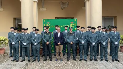 La Guardia Civil en la provincia de Badajoz incorpora a su plantilla 21 nuevos agentes en formación La Guardia Civil en la provincia de Badajoz incorpora a su plantilla 21 nuevos agentes en formación