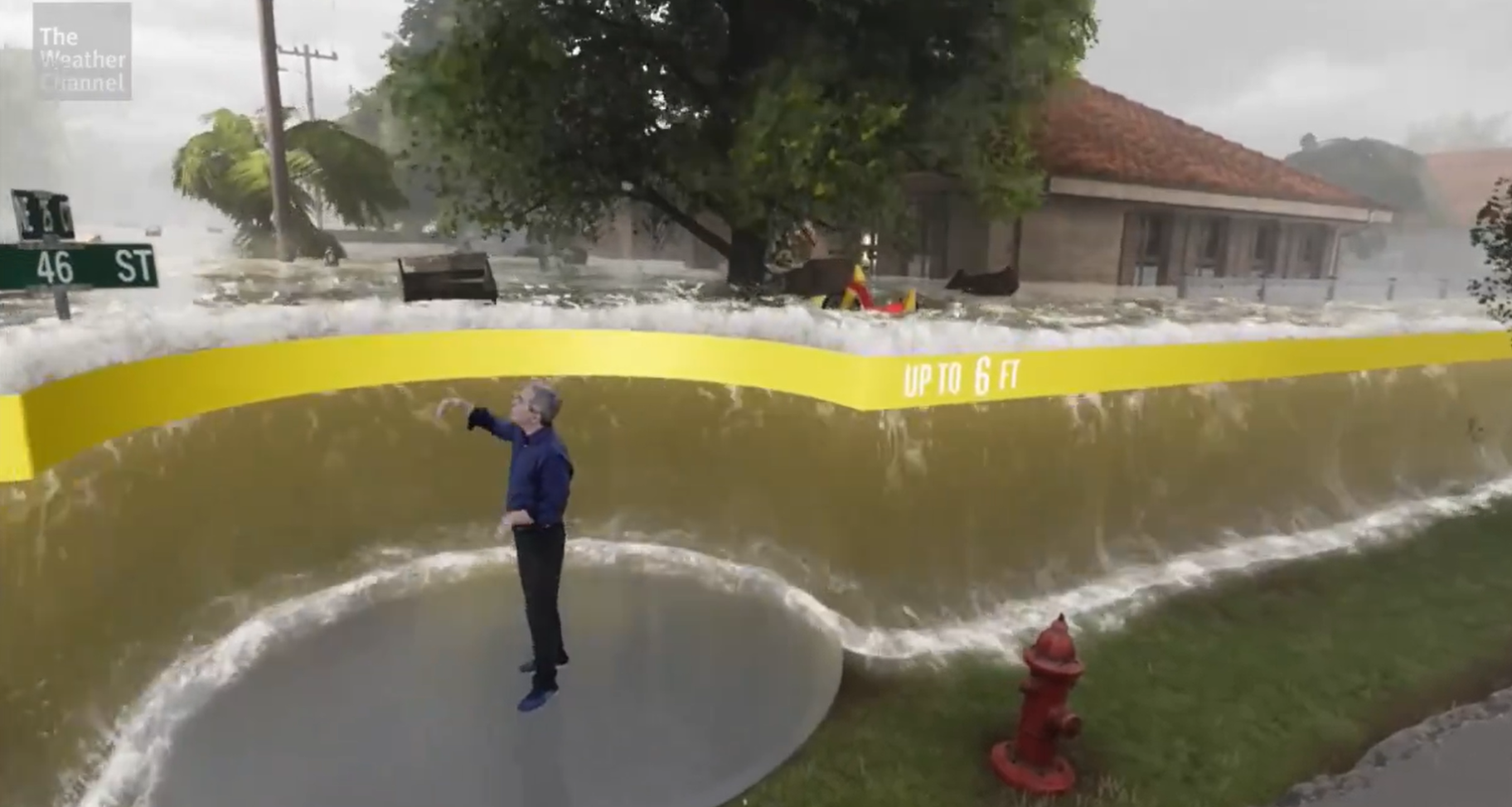 La simulación viral que muestra lo que pasará cuando el huracán Milton toque tierra en Florida La simulación viral que muestra lo que pasará cuando el huracán Milton toque tierra en Florida